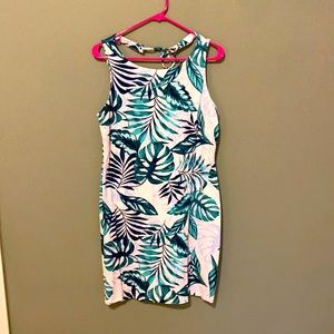 Tommy Bahama palm print dress